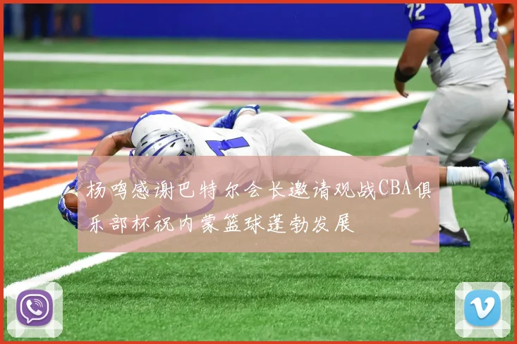 杨鸣感谢巴特尔会长邀请观战CBA俱乐部杯祝内蒙篮球蓬勃发展